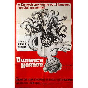 DUNWICH HORROR French Movie Poster- 32x47 in. - 1970 - Daniel Haller, Dean Stockwell