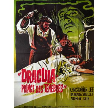 DRACULA PRINCE DES TENEBRES Affiche de film- 120x160 cm. - 1966/R1970 - Terence Fisher, Christopher Lee