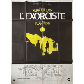 THE EXORCIST French Movie Poster- 47x63 in. - 1974 - William Friedkin, Max Von Sidow