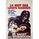 THE WEREWOLF VERSUS THE VAMPIRE WOMAN Belgian Movie Poster- 14x21 in. - 1971 - Leon Klimovsky, Paul Naschy