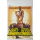SLAVE OF THE CANNIBAL GOD Belgian Movie Poster- 14x21 in. - 1978 - Sergio Martino, Ursula Andress