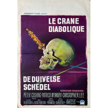 LE CRANE MALEFIQUE Affiche de film- 35x55 cm. - 1965 - Freddie Francis, Peter Cushing