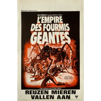 L'EMPIRE DES FOURMIS GEANTES Affiche de film- 35x55 cm. - 1977 - Bert I. Gordon, Joan Collins