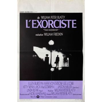 L'EXORCISTE Affiche de film- 35x55 cm. - 1974 - William Friedkin, Max Von Sidow