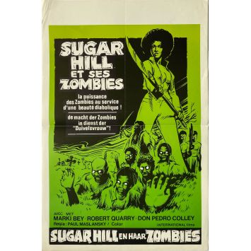 SUGAR HILL Affiche de film- 35x55 cm. - 1974 - Paul Maslansky, Marki Bey
