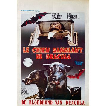 ZOLTAN LE CHIEN SANGLANT DE DRACULA Affiche de film- 35x55 cm. - 1977 - Albert Band, José Ferrer