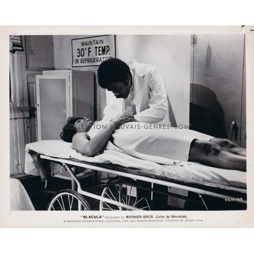 BLACULA LE VAMPIRE NOIR Photo de presse 7211-18 - 20x25 cm. - 1972 - William Crain, William Marshall