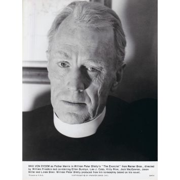 THE EXORCIST U.S Movie Still B-604 - 8x10 in. - 1974 - William Friedkin, Max Von Sidow