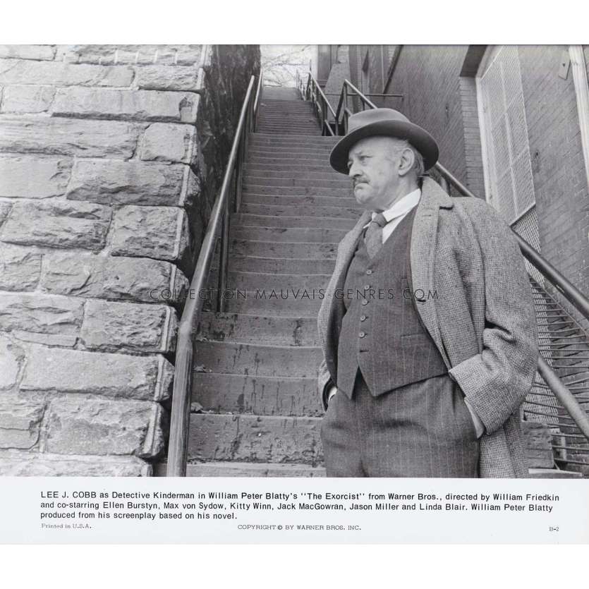 THE EXORCIST U.S Movie Still B-2 - 8x10 in. - 1974 - William Friedkin, Max Von Sidow
