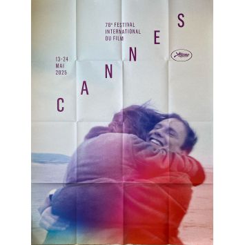 CANNES FESTIVAL 2025 French Movie Poster Style Trintignant - 47x63 in. - 2025 - Claude Lelouch, Jean-Louis Trintignant