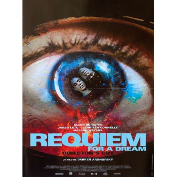 REQUIEM FOR A DREAM French Movie Poster- 15x21 in. - 2000/R2025 - Darren Aronofsky, Jared Leto