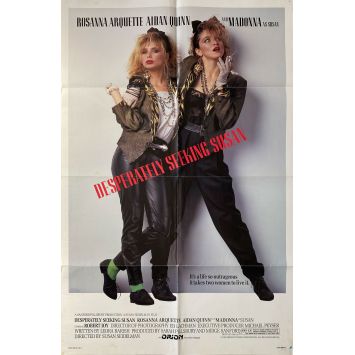 DESPERATELY SEEKING SUSAN U.S Movie Poster- 27x41 in. - 1985 - Susan Seidelman, Madonna