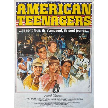LOSIN'IT French Movie Poster- 15x21 in. - 1982 - Curtis Hanson, Tom Cruise