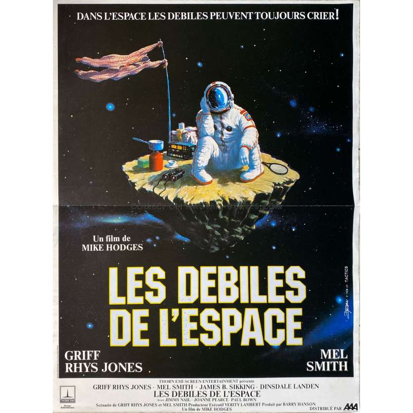 MORONS FROM OUTER SPACE French Movie Poster- 15x21 in. - 1985 - Mike Hodges, Mel Smith
