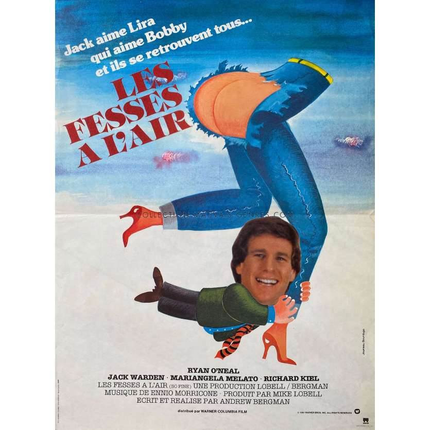 SO FINE French Movie Poster- 15x21 in. - 1981 - Andrew Bergman, Ryan O'Neal
