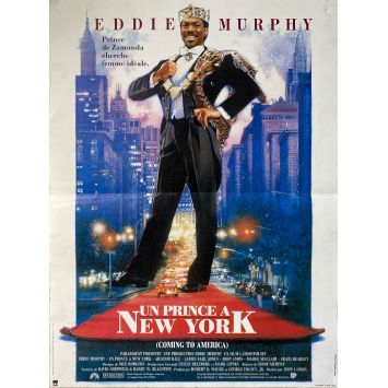 COMING TO AMERICA French Movie Poster- 15x21 in. - 1988 - John Landis, Eddie Murphy