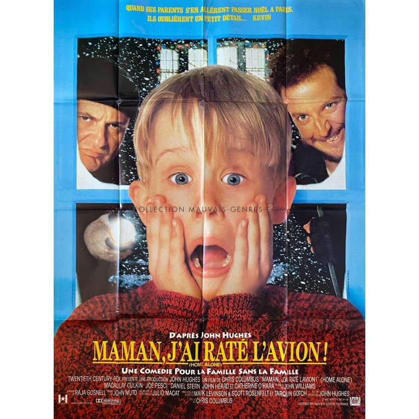 HOME ALONE French Movie Poster- 47x63 in. - 1990 - Chris Colombus, Macaulay Culkin