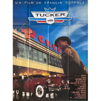 TUCKER French Movie Poster- 47x63 in. - 1988 - Francis Ford Coppola, Jeff Bridges