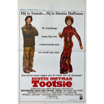 TOOTSIE Belgian Movie Poster- 14x21 in. - 1982 - Sydney Pollack, Dustin Hoffman