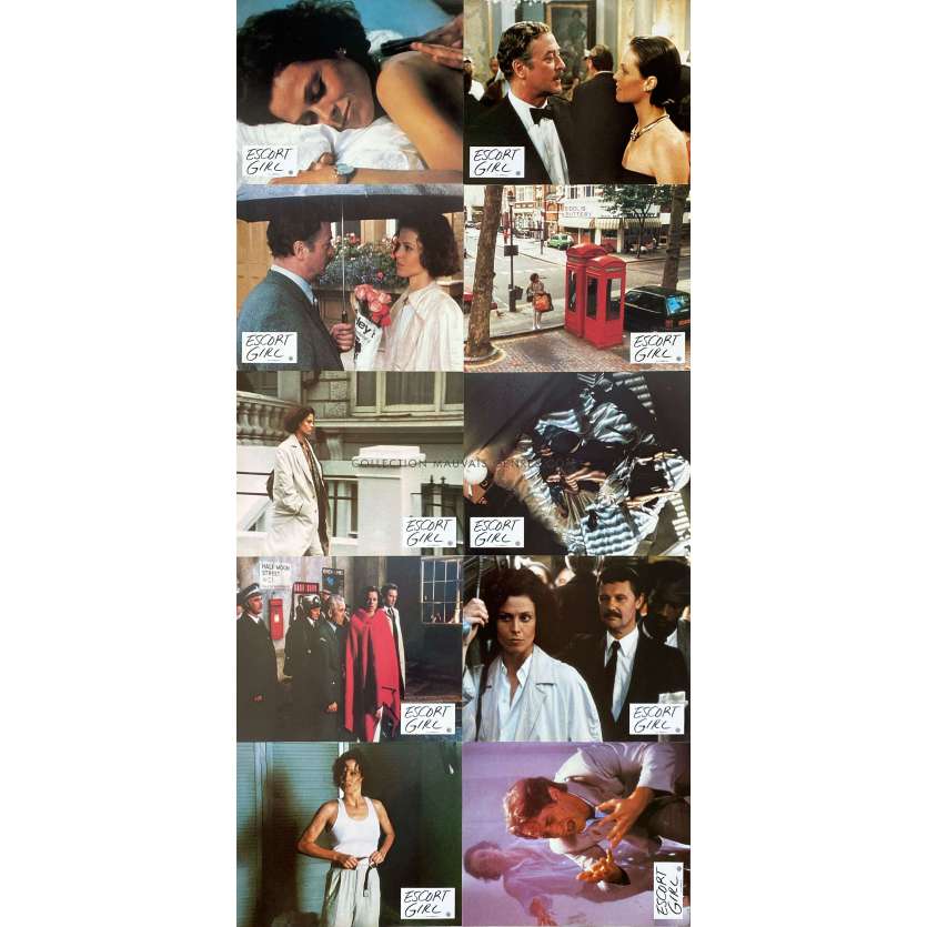 HALF MOON STREET French Lobby Cards x10 - 9x12 in. - 1986 - Bob Swaim, Sigourney Weaver