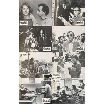 STARDUST MEMORIES Photos de film x8 - 22x28 cm. - 1980 - Woody Allen, Charlotte Rampling