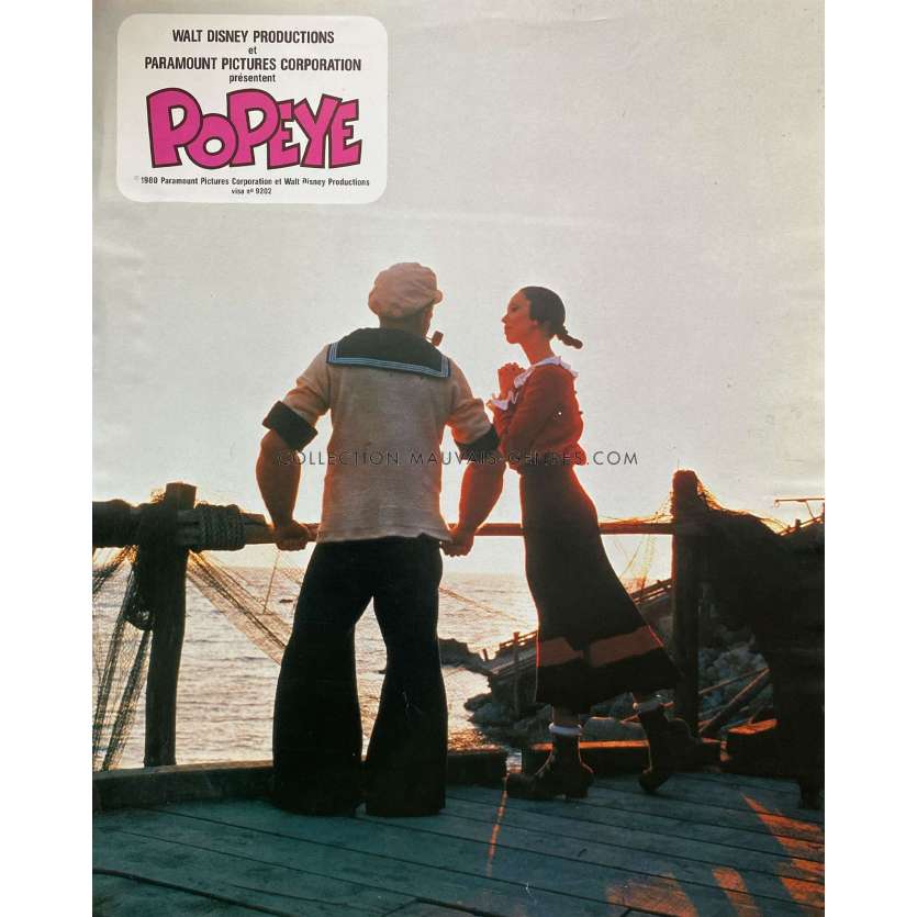 POPEYE Photo de film N01 - 24x30 cm. - 1980 - Robert Altman, Shelley Duvall