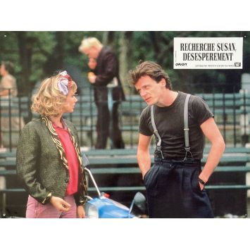 RECHERCHE SUSAN DESESPEREMENT Photo de film N07 - 22x28 cm. - 1985 - Susan Seidelman, Madonna
