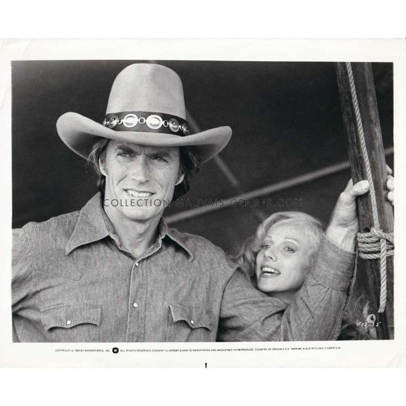 BRONCO BILLY Photo de presse 415-35 - 20x25 cm. - 1980 - Clint Eastwood, Sondra Locke