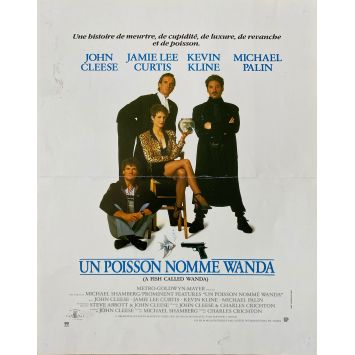 A FISH CALLED WANDA French Herald/Trade Ad 2P - 10x12 in. - 1988 - John Cleese, Jamie Lee Curtis