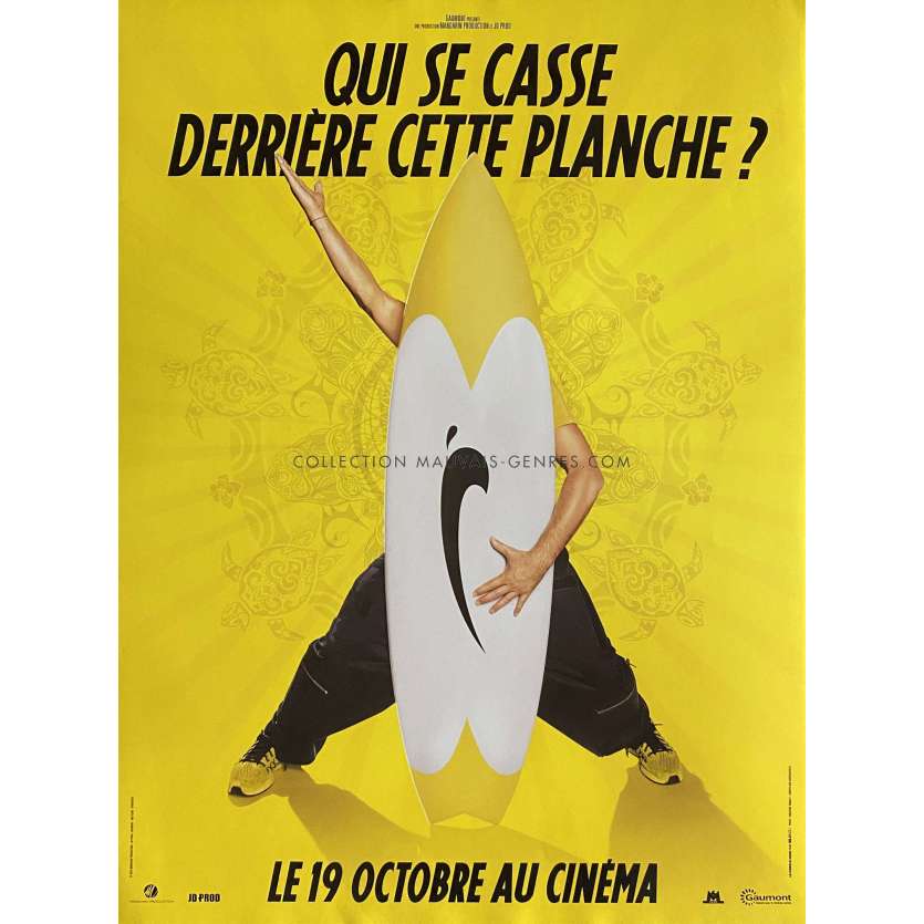 BRICE DE NICE French Movie Poster Adv. - 15x21 in. - 2005 - James Huth, Jean Dujardin