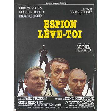 ESPION LEVE TOI Movie Poster- 15x21 in. - 1982 - Yves Boisset, Lino Ventura