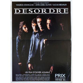 DISORDER French Movie Poster- 15x21 in. - 1986 - Olivier Assayas, Wadeck Stanczak