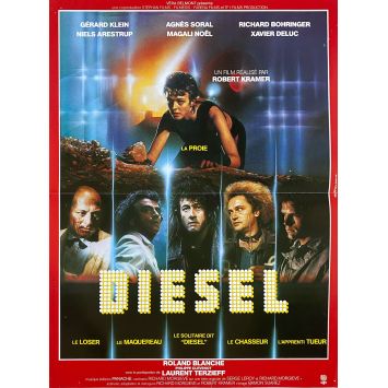 DIESEL Affiche de film- 40x54 cm. - 1985 - Robert Kramer, Gérard Klein DIESEL Affiche de film- 40x54 cm. - 1985 - Robert Kramer, Gérard Klein