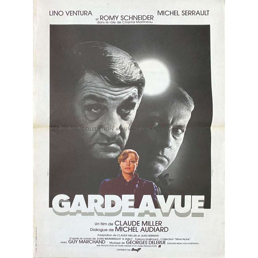 THE GRILLING French Movie Poster- 15x21 in. - 1981 - Claude Miller, Lino Ventura