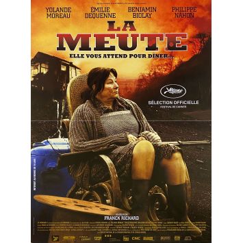 LA MEUTE French Movie Poster- 15x21 in. - 2010 - Franck Richard, Yolande Moreau