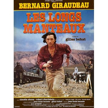 LES LONGS MANTEAUX French Movie Poster- 15x21 in. - 1986 - Gilles Béhat, Bernard Giraudeau