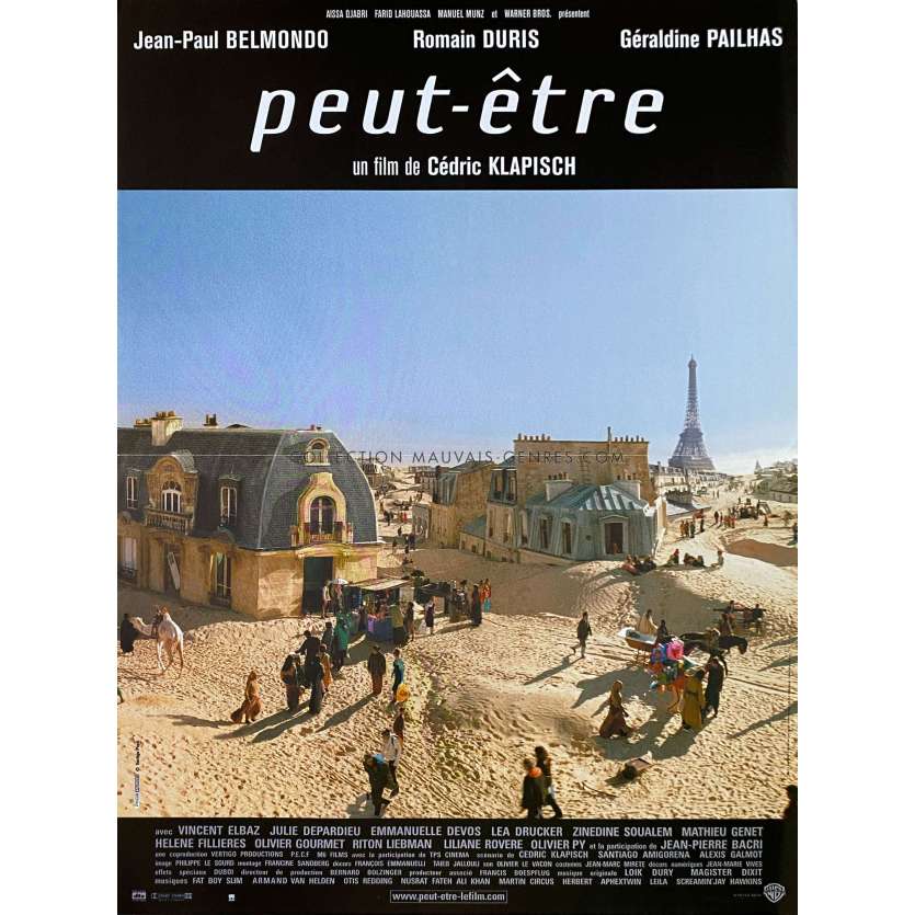 PEUT-ETRE Affiche de film- 40x54 cm. - 1999 - Cédric Klapisch, Jean-Paul Belmondo