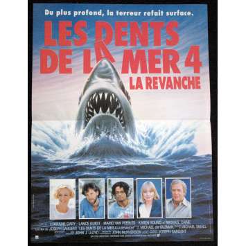 DENTS DE LA MER 4 '87 Affiche 40x60 spielberg Vintage Movie Poster Jaws DENTS DE LA MER 4 '87 Affiche 40x60 spielberg Vintage Movie Poster Jaws