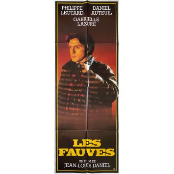 LES FAUVES French Movie Poster- 23x63 in. - 1984 - Jean-Louis Daniel, Daniel Auteuil