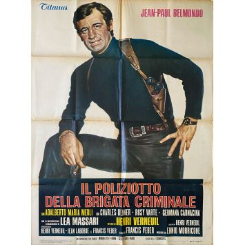 NIGHT CALLER Italian Movie Poster- 39x55 in. - 1975 - Henri Verneuil, Jean-Paul Belmondo NIGHT CALLER Italian Movie Poster- 39x55 in. - 1975 - Henri Verneuil, Jean-Paul Belmondo