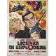 EVERYONE KEEP COOL Italian Movie Poster- 39x55 in. - 1966 - Georges Lautner, Lino Ventura