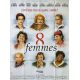 8 WOMEN French Movie Poster- 47x63 in. - 2002 - FranCois Ozon, Fanny Ardant