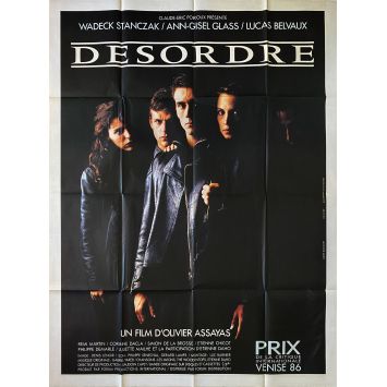DESORDRE Affiche de film- 120x160 cm. - 1986 - Olivier Assayas, Wadeck Stanczak DESORDRE Affiche de film- 120x160 cm. - 1986 - Olivier Assayas, Wadeck Stanczak