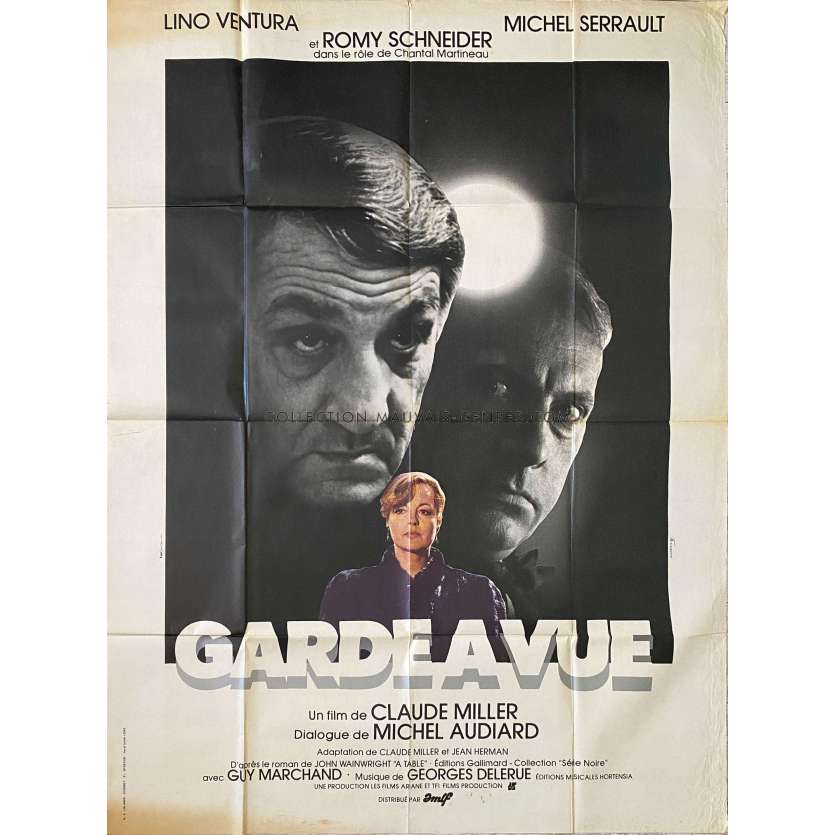 THE GRILLING French Movie Poster- 47x63 in. - 1981 - Claude Miller, Lino Ventura