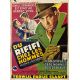 RIFIFI Belgian Movie Poster- 14x21 in. - 1955 - Jules Dassin, Jean Servais