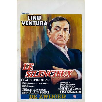 THE SILENT ONE Belgian Movie Poster- 14x21 in. - 1973 - Claude Pinoteau, Lino Ventura THE SILENT ONE Belgian Movie Poster- 14x21 in. - 1973 - Claude Pinoteau, Lino Ventura