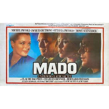 MADO Affiche de film- 35x55 cm. - 1976 - Claude Sautet, Michel Piccoli MADO Affiche de film- 35x55 cm. - 1976 - Claude Sautet, Michel Piccoli