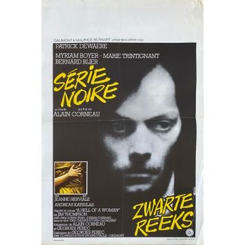 SERIE NOIRE Belgian Movie Poster- 14x21 in. - 1979 - Alain Corneau, Patrick Dewaere