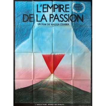 EMPIRE OF PASSION French Movie Poster- 47x63 in. - 1978 - Nagisa Oshima, Tatsuya Fuji
