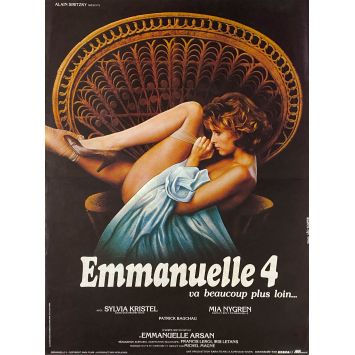 EMMANUELLE 4 French Movie Poster- 15x21 in. - 1984 - Francis Leroi, Sylvia Kristel